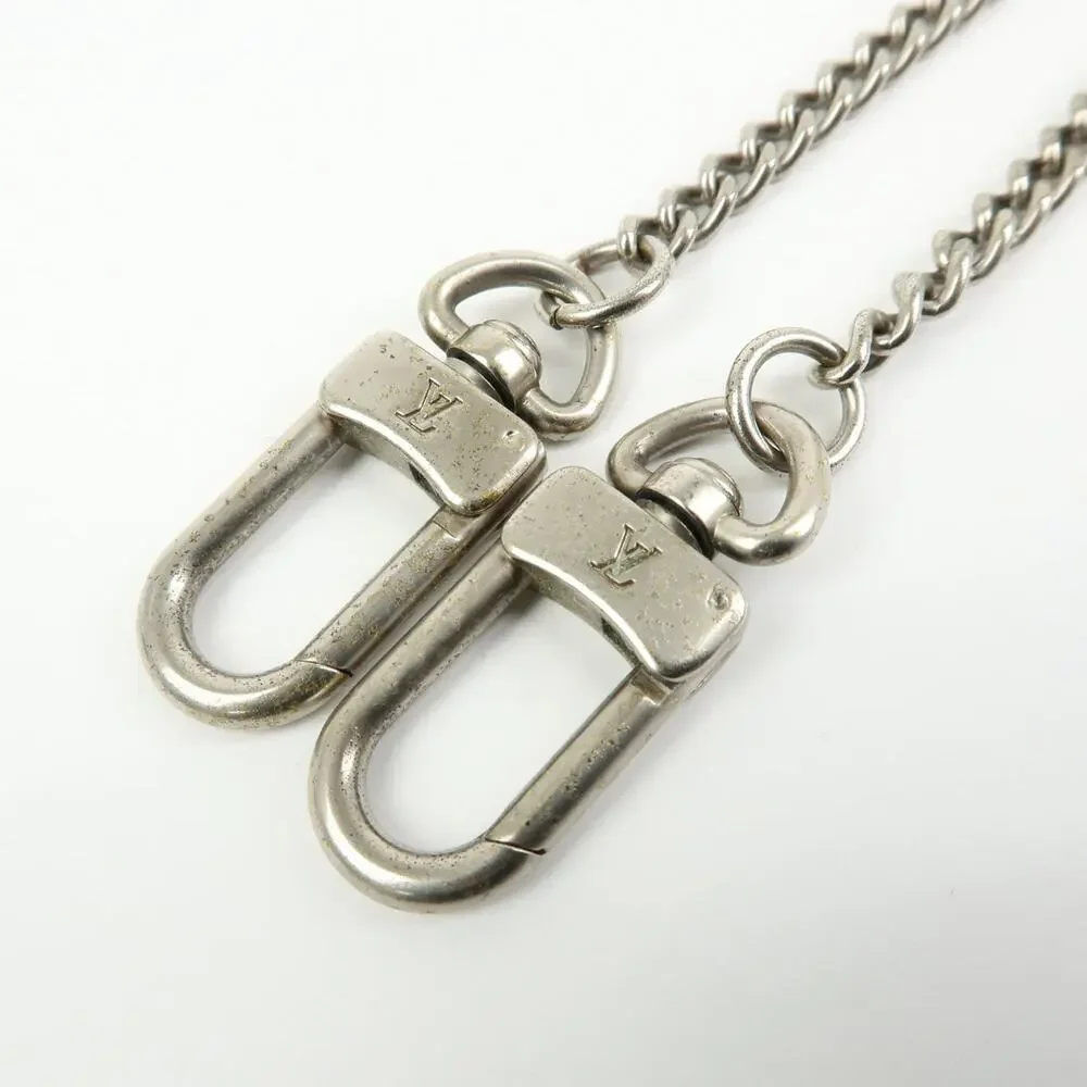 7071 - Louis Vuitton Metal Key Chain Strap Silver